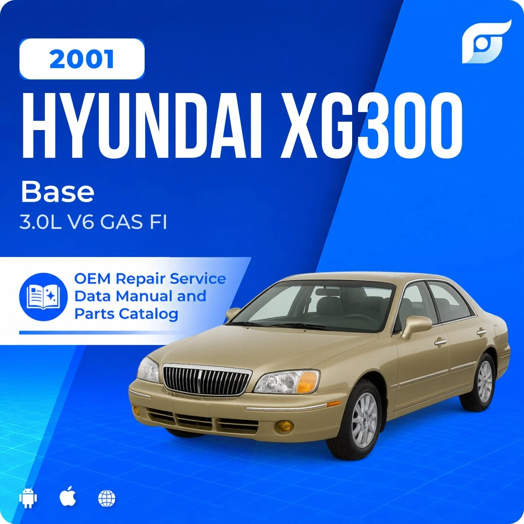 2001 Hyundai XG300 Base - OEM Repair Service Manual
