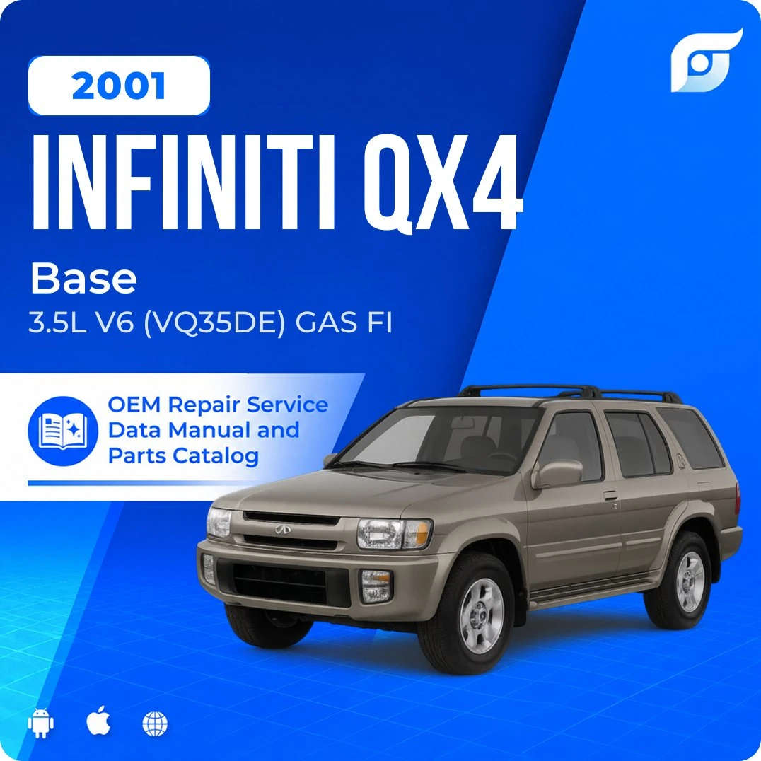 2001 INFINITI QX4 Base - OEM Repair Service Manual