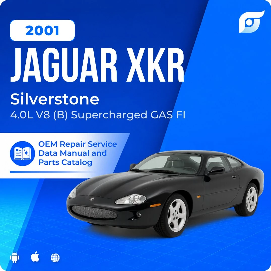 2001 Jaguar XKR Silverstone - OEM Repair Service Manual