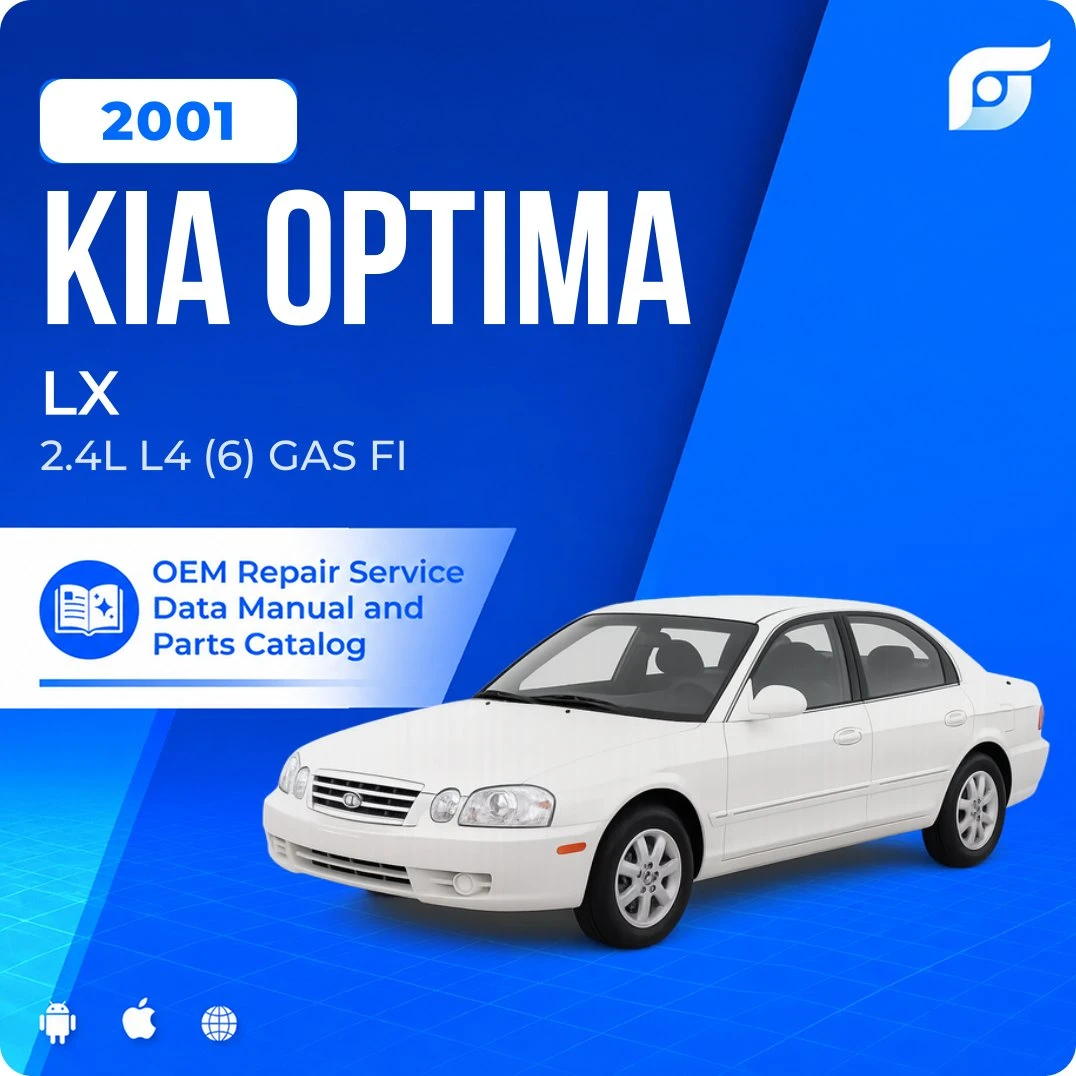 2001 Kia Optima LX - OEM Repair Service Manual