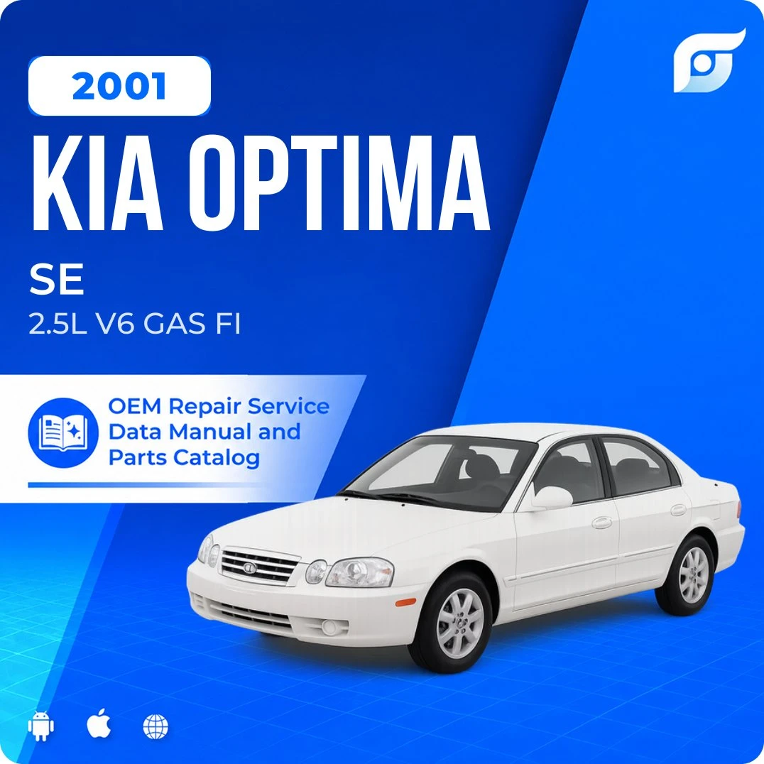 2001 Kia Optima SE - OEM Repair Service Manual