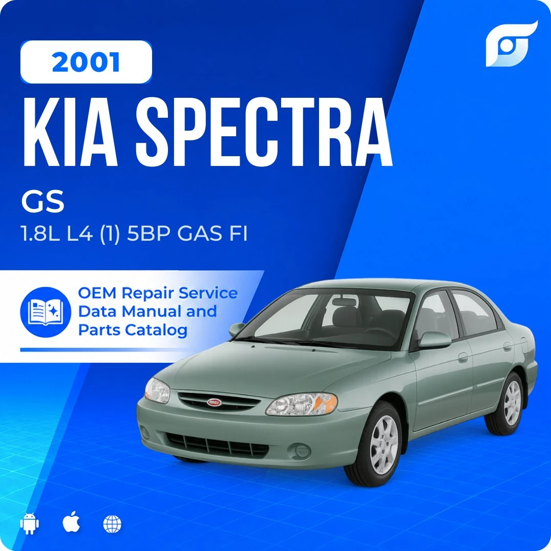 2001 Kia Spectra GS - OEM Repair Service Manual