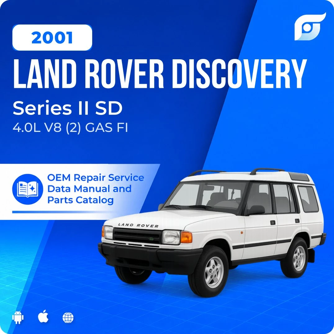 2001 Land Rover Discovery Series II SD - OEM Repair Service Manual