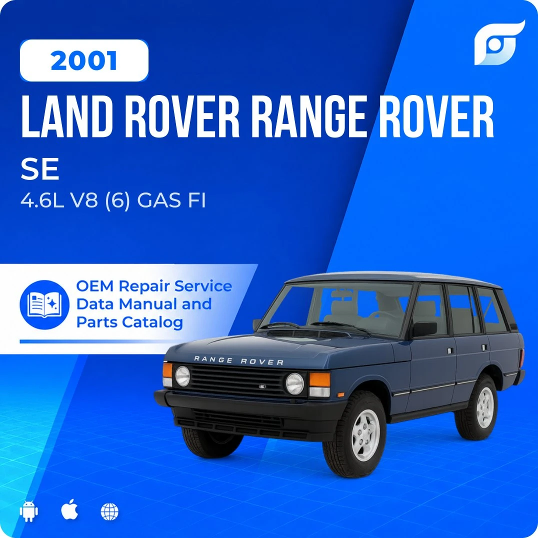 2001 Land Rover Range Rover SE - OEM Repair Service Manual