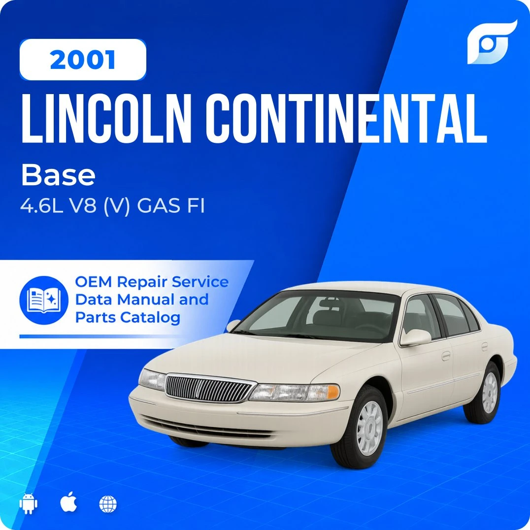 2001 Lincoln Continental Base - OEM Repair Service Manual