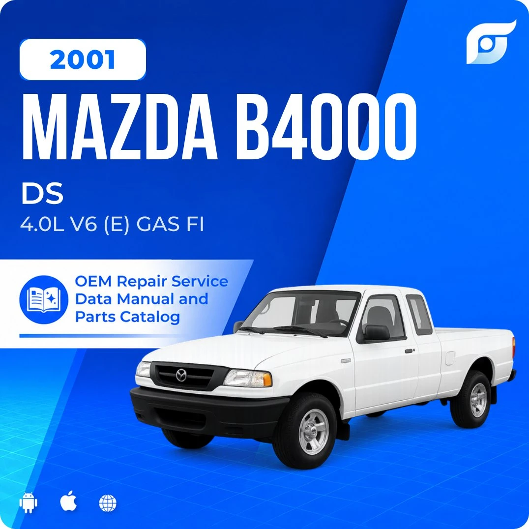 2001 Mazda B4000 DS - OEM Repair Service Manual