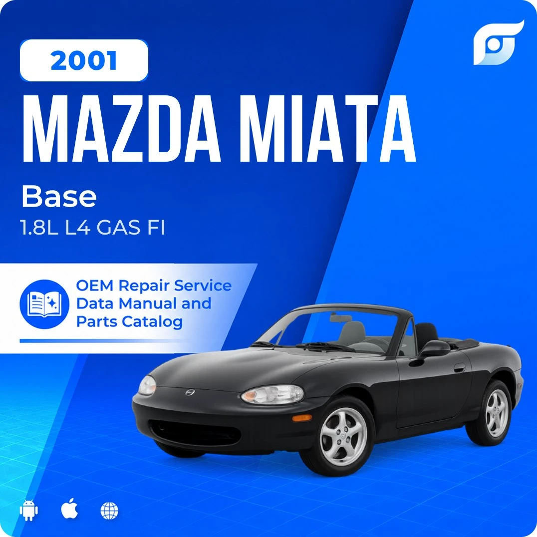 2001 Mazda Miata Base - OEM Repair Service Manual