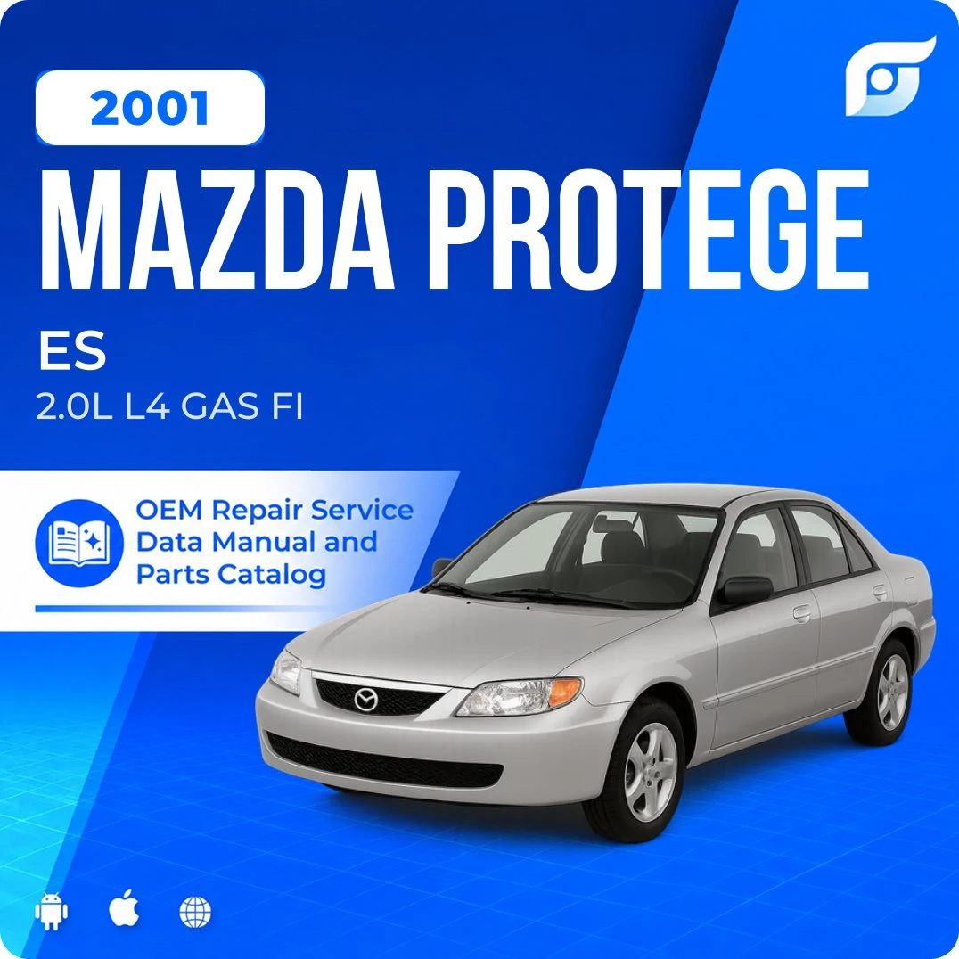 2001 Mazda Protege ES - OEM Repair Service Manual