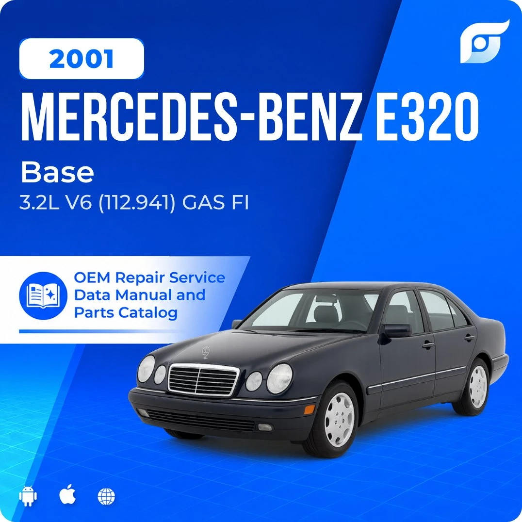 2001 Mercedes-Benz E320 Base - OEM Repair Service Manual