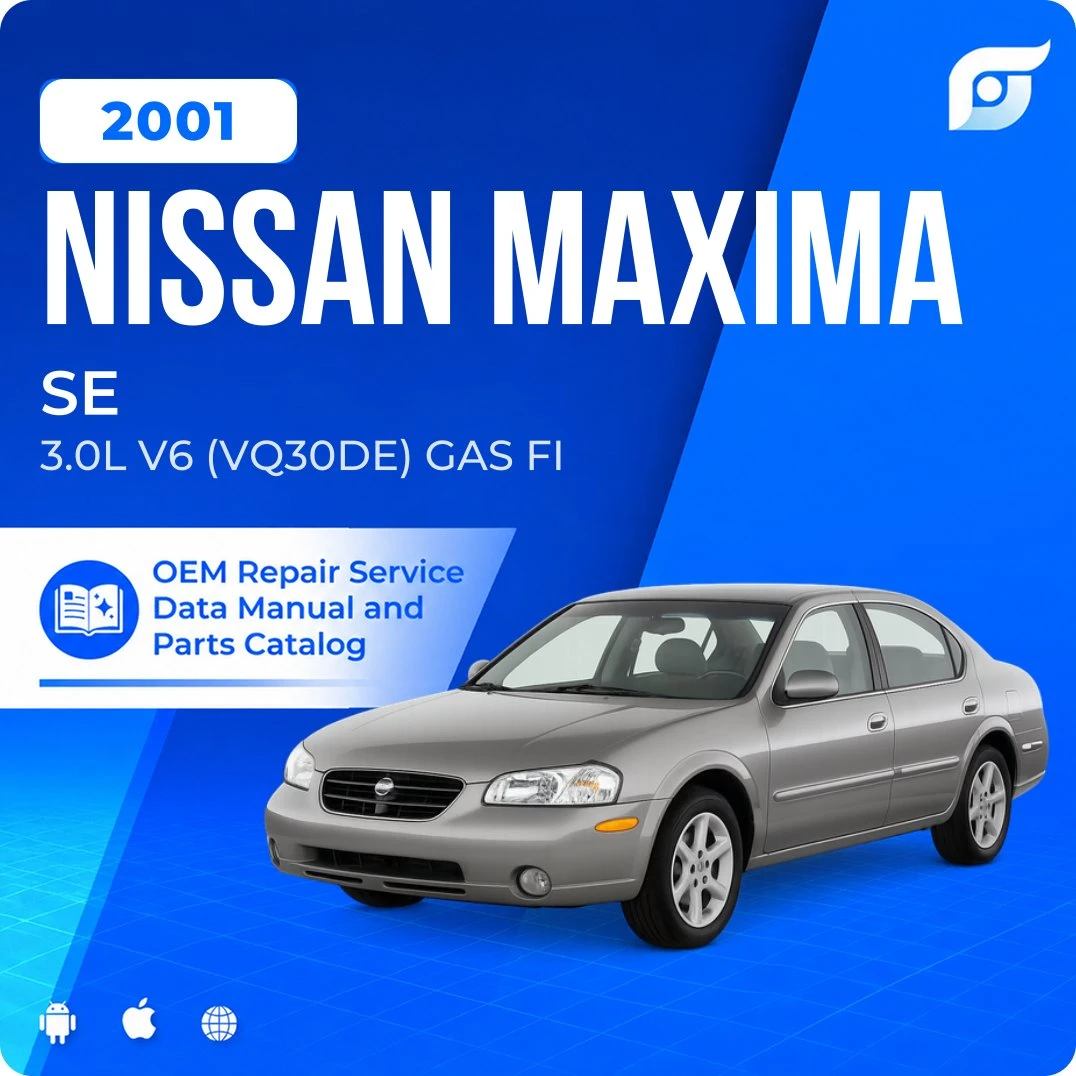 2001 Nissan Maxima SE - OEM Repair Service Manual
