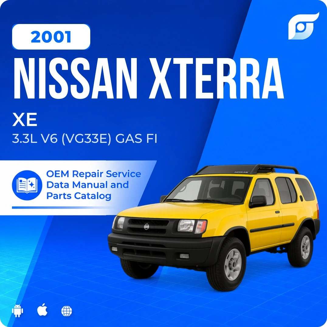 2001 Nissan Xterra XE - OEM Repair Service Manual