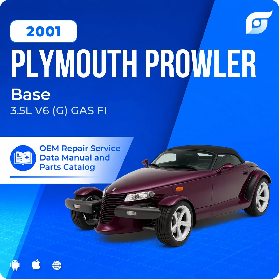 2001 Plymouth Prowler Base - OEM Repair Service Manual