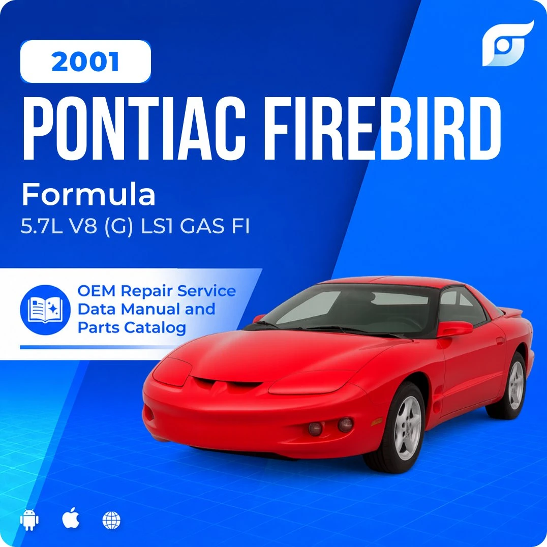 2001 Pontiac Firebird Formula - OEM Repair Service Manual