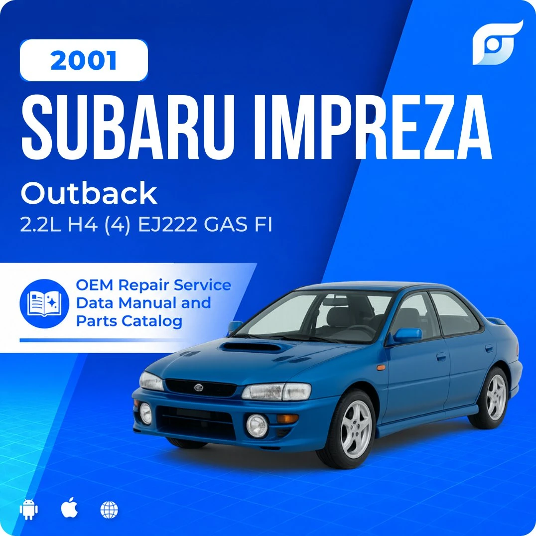 2001 Subaru Impreza Outback - OEM Repair Service Manual