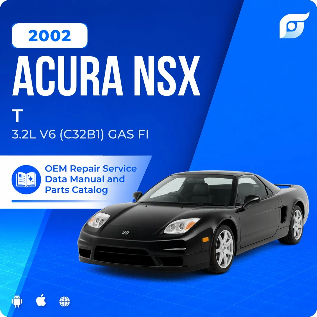 2002 Acura NSX T - OEM Repair Service Manual