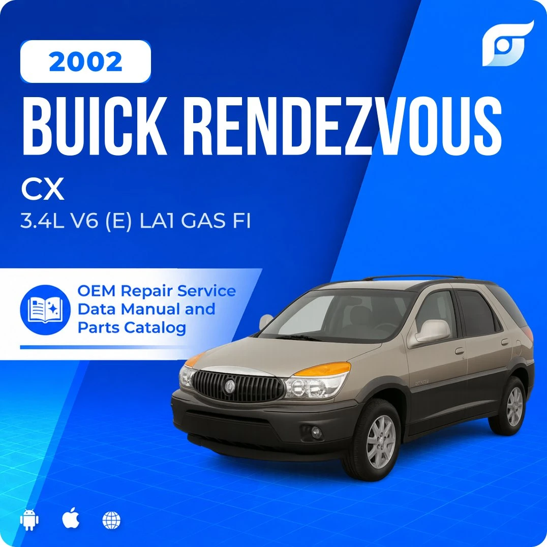 2002 Buick Rendezvous CX - OEM Repair Service Manual