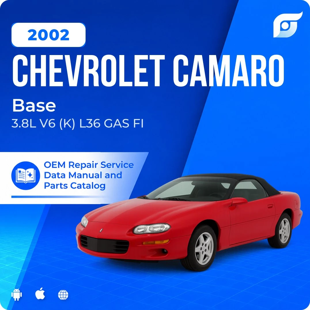 2002 Chevrolet Camaro Base - OEM Repair Service Manual