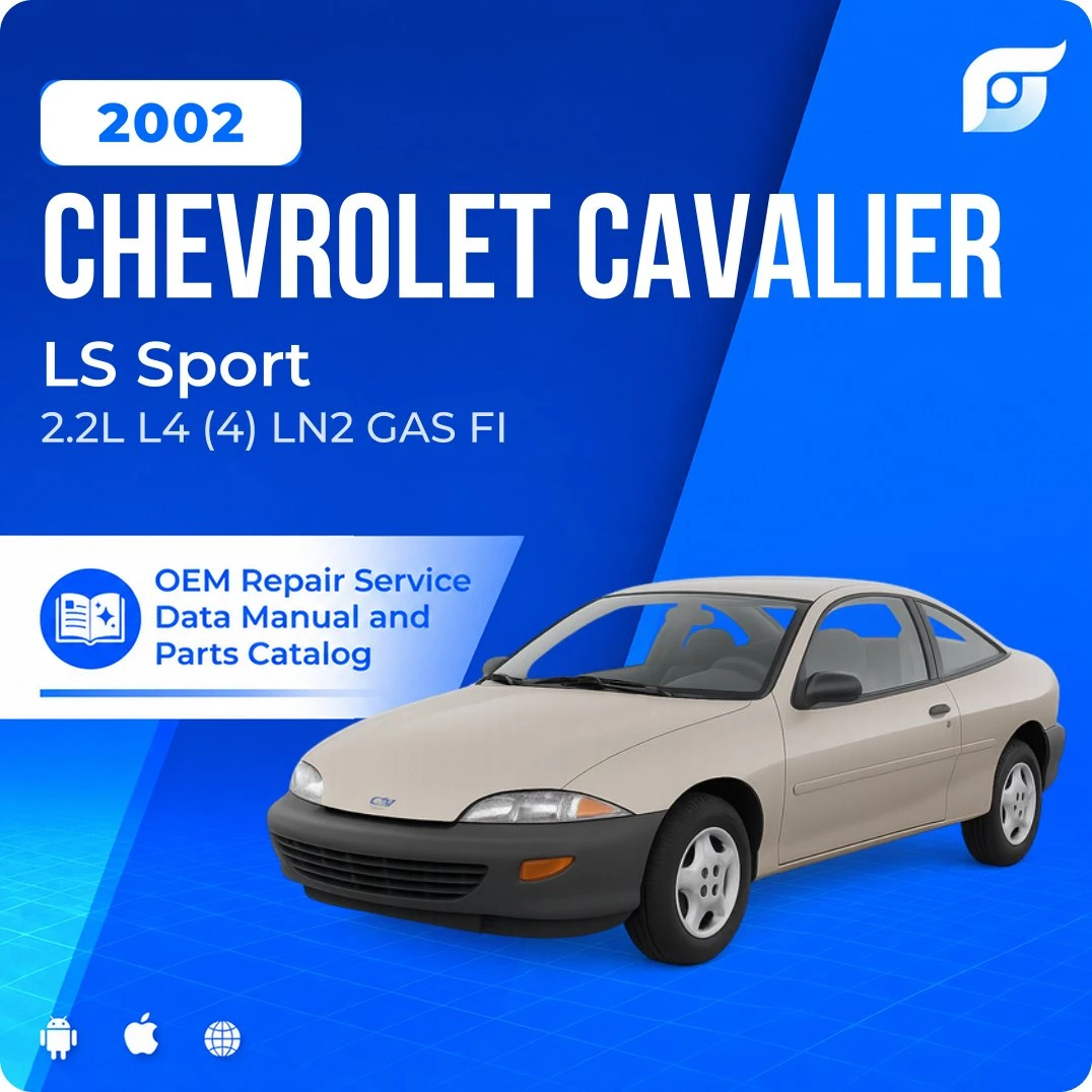 2002 Chevrolet Cavalier LS Sport - OEM Repair Service Manual
