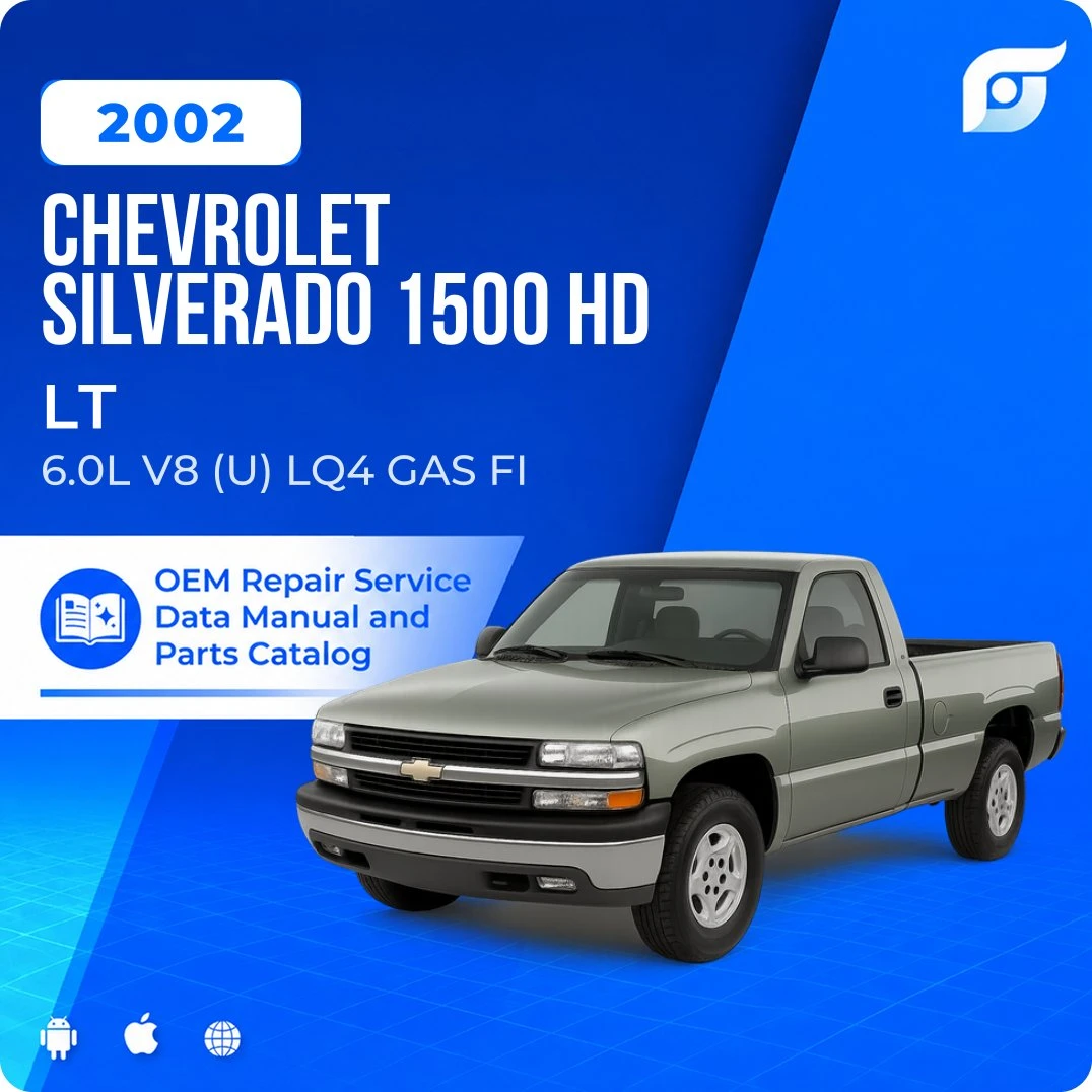 2002 Chevrolet Silverado 1500 HD LT - OEM Repair Service Manual