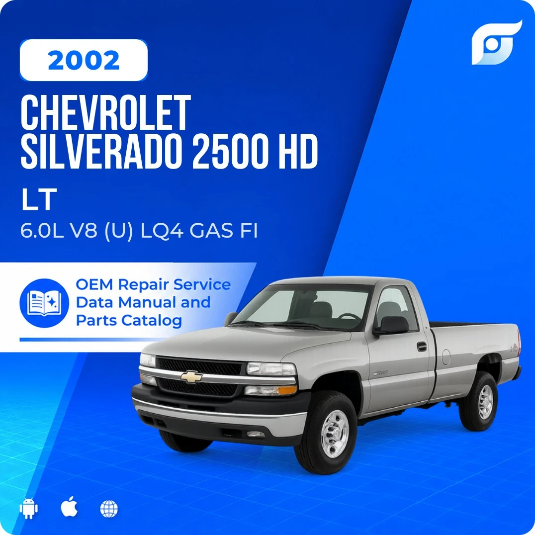2002 Chevrolet Silverado 2500 HD LT - OEM Repair Service Manual