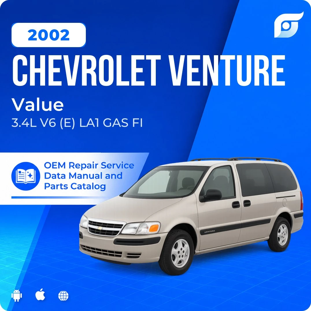 2002 Chevrolet Venture Value - OEM Repair Service Manual