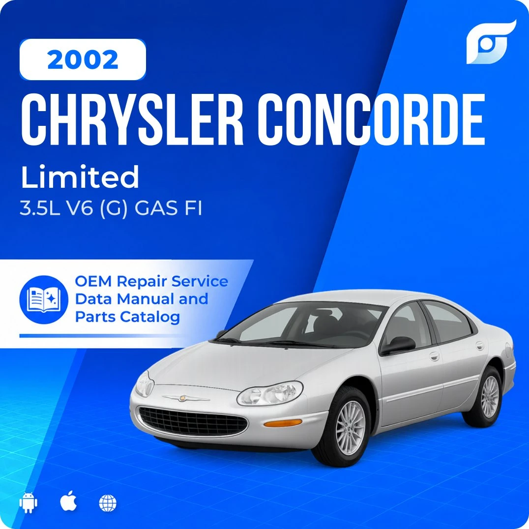 2002 Chrysler Concorde Limited - OEM Repair Service Manual