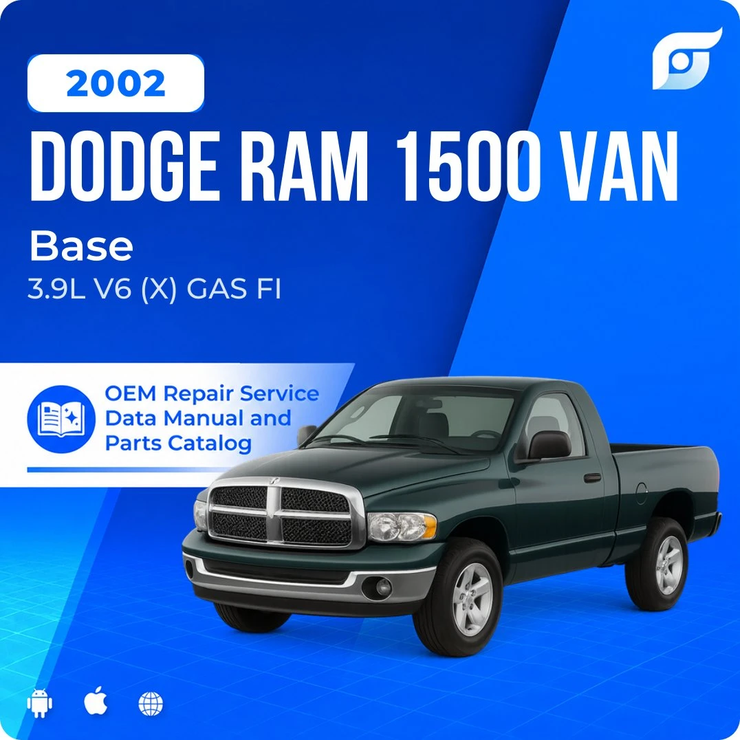 2002 Dodge Ram 1500 Van Base - OEM Repair Service Manual