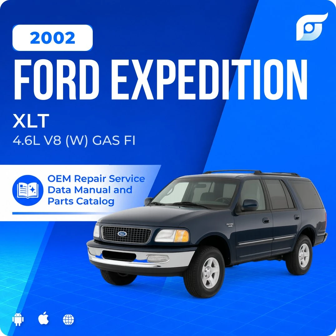 2002 Ford Expedition XLT - OEM Repair Service Manual