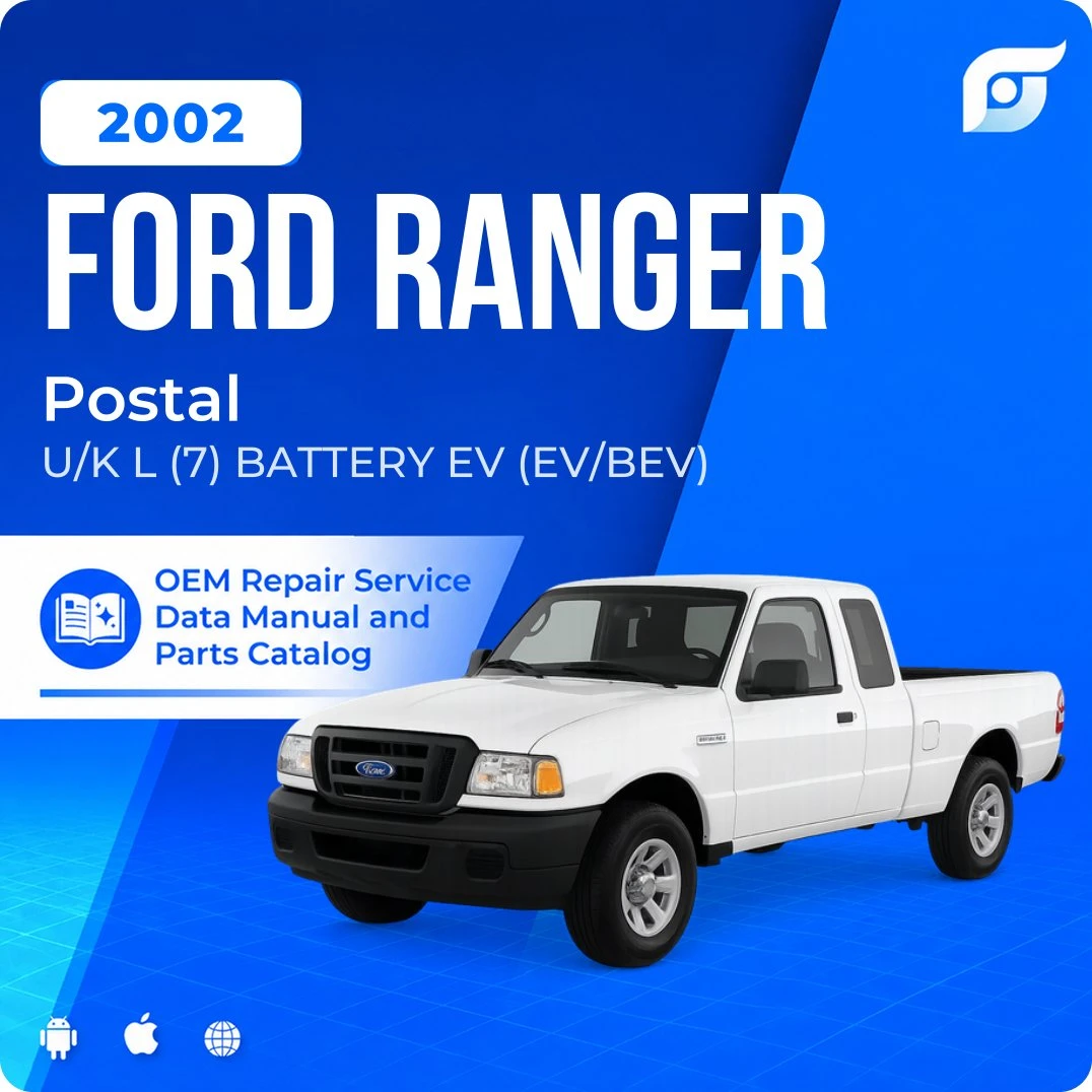 2002 Ford Ranger Postal - OEM Repair Service Manual