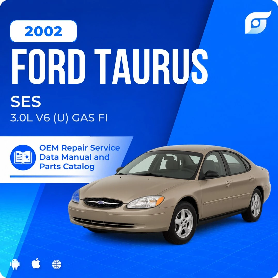 2002 Ford Taurus SES - OEM Repair Service Manual