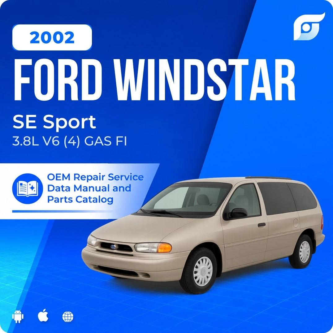 2002 Ford Windstar SE Sport - OEM Repair Service Manual