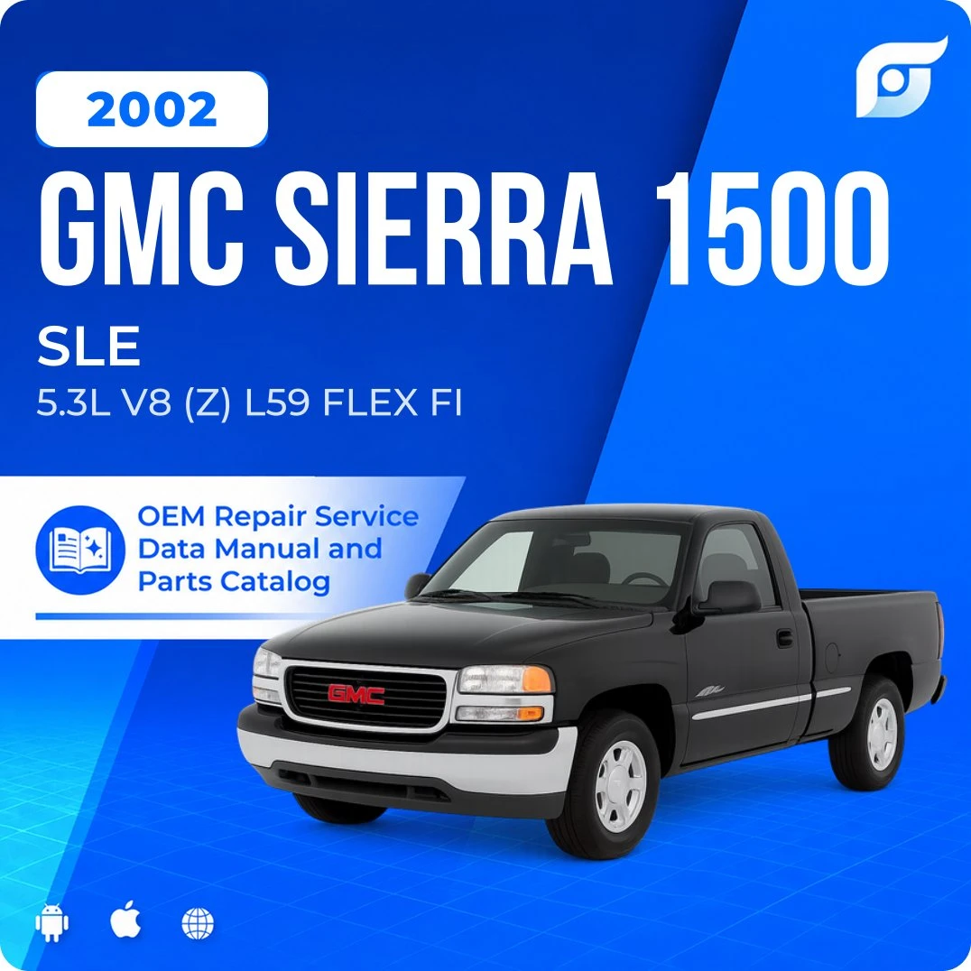 2002 GMC Sierra 1500 SLE - OEM Repair Service Manual