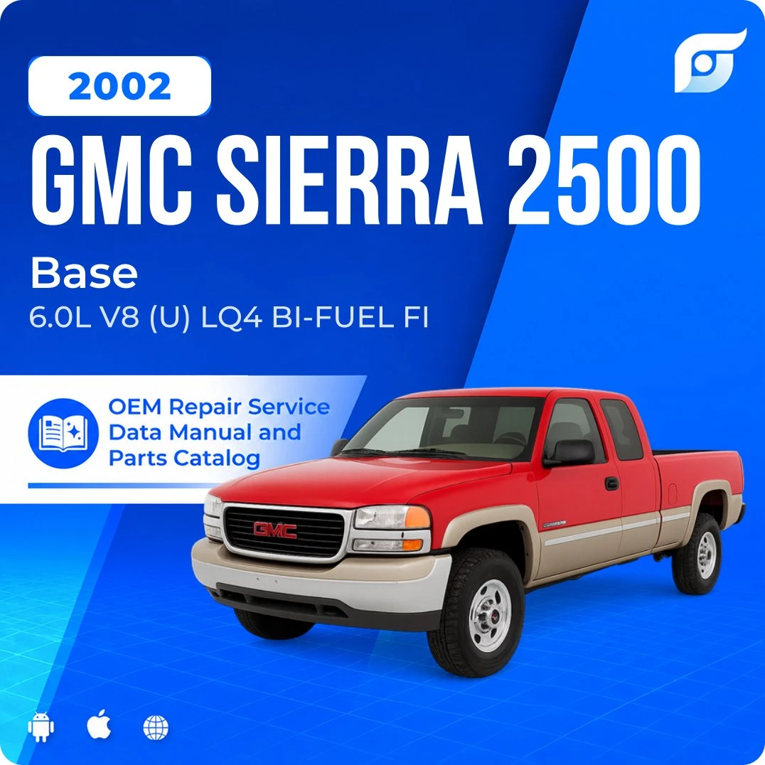 2002 GMC Sierra 2500 Base - OEM Repair Service Manual