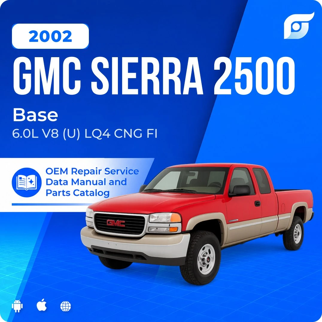 2002 GMC Sierra 2500 Base - OEM Repair Service Manual