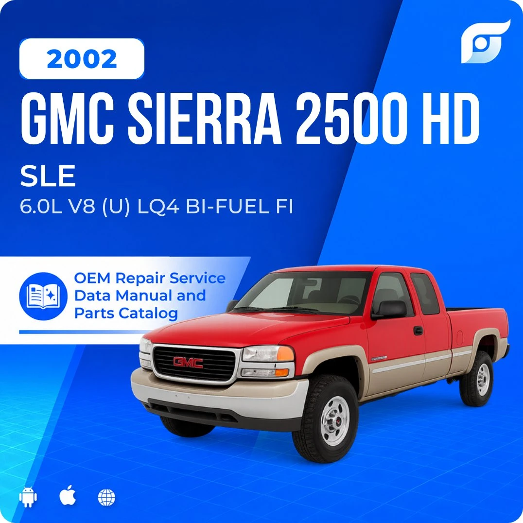 2002 GMC Sierra 2500 HD SLE - OEM Repair Service Manual