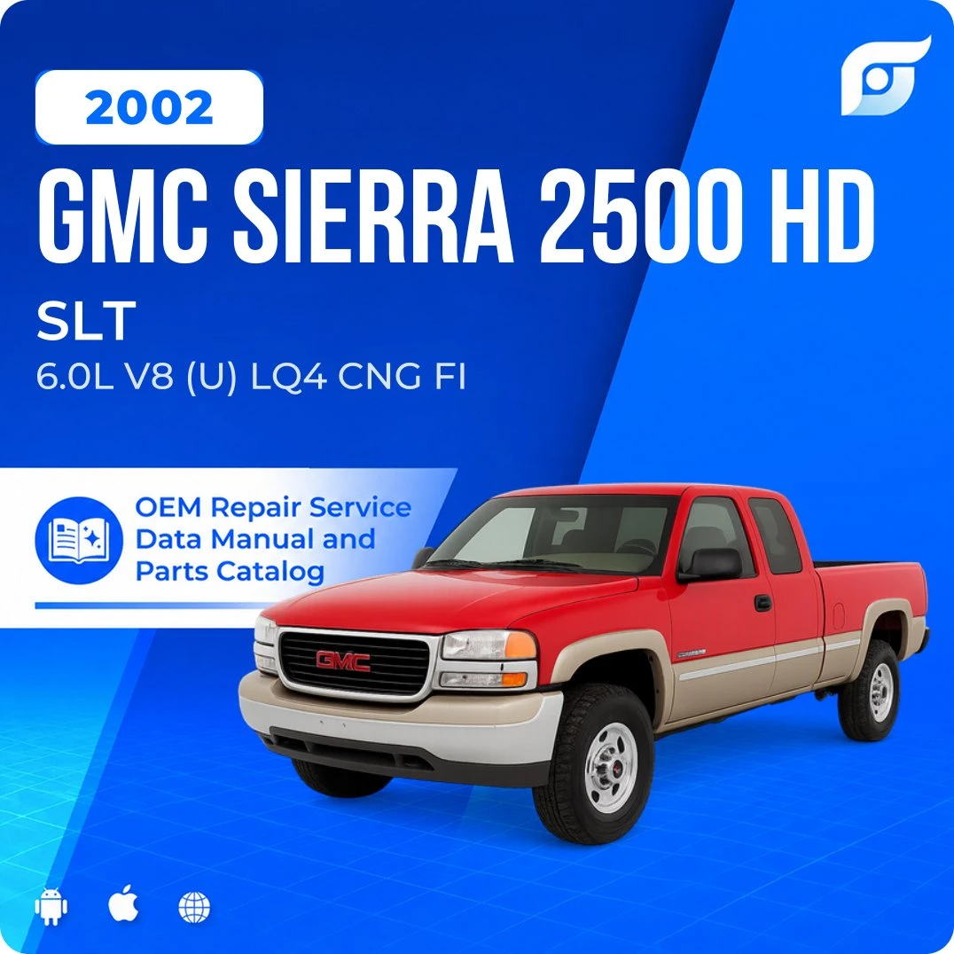 2002 GMC Sierra 2500 HD SLT - OEM Repair Service Manual