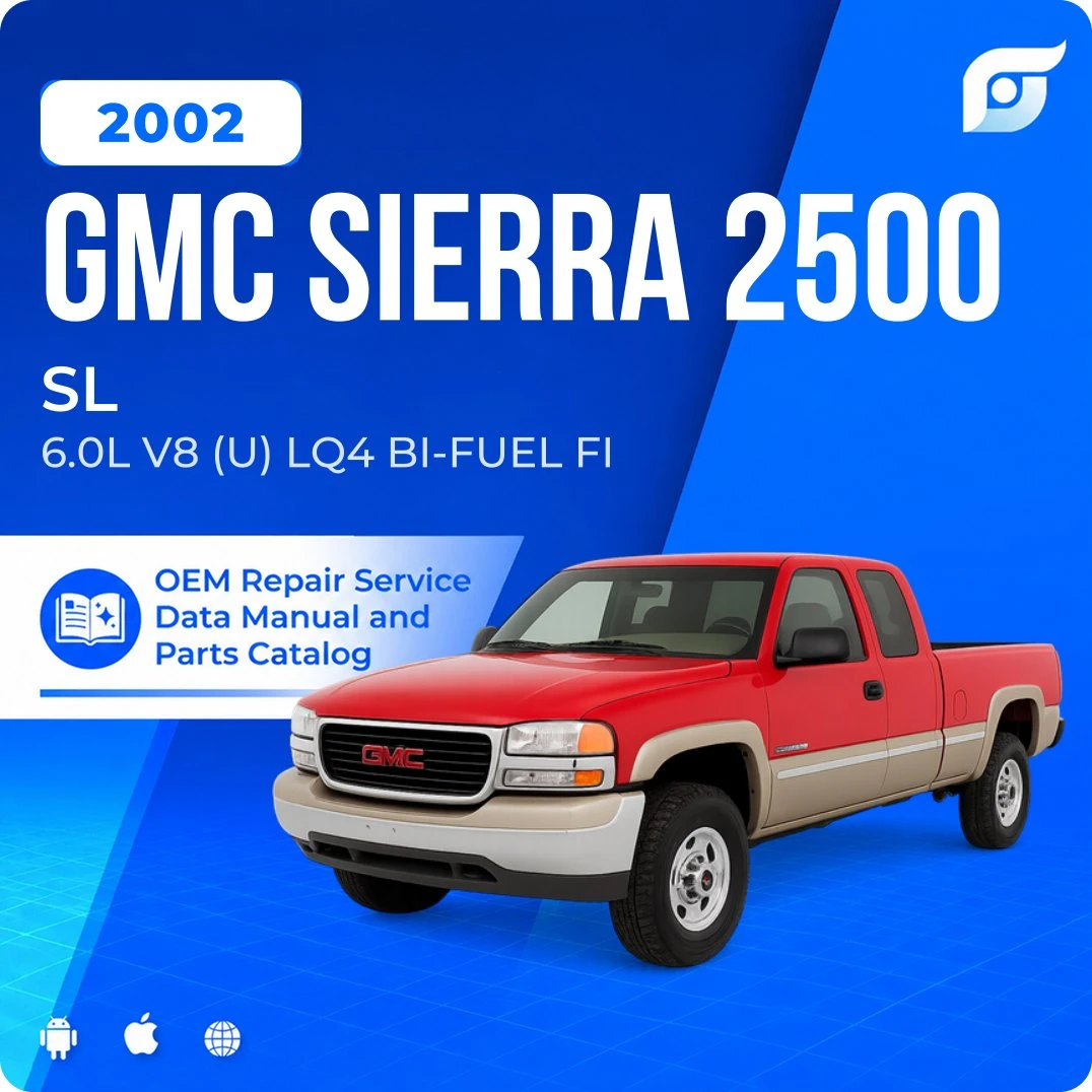 2002 GMC Sierra 2500 SL - OEM Repair Service Manual