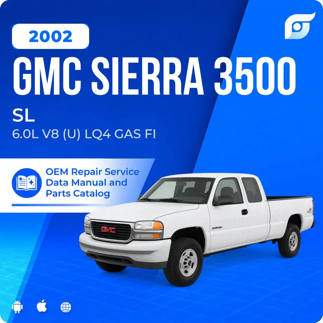 2002 GMC Sierra 3500 SL - OEM Repair Service Manual