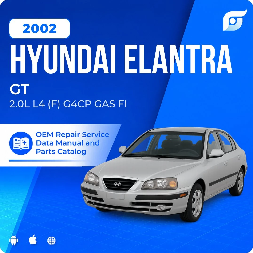 2002 Hyundai Elantra GT - OEM Repair Service Manual