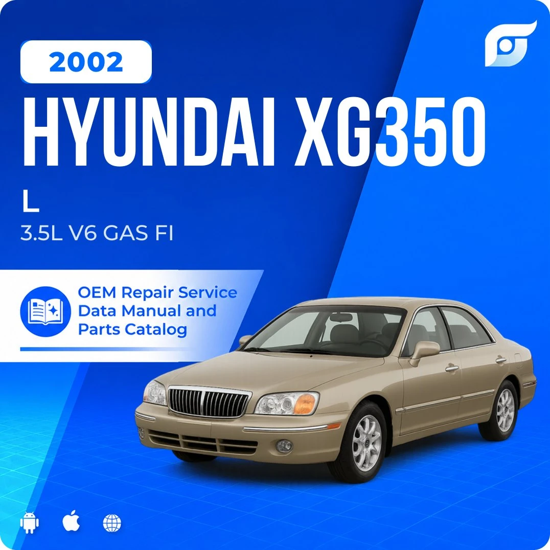 2002 Hyundai XG350 L - OEM Repair Service Manual