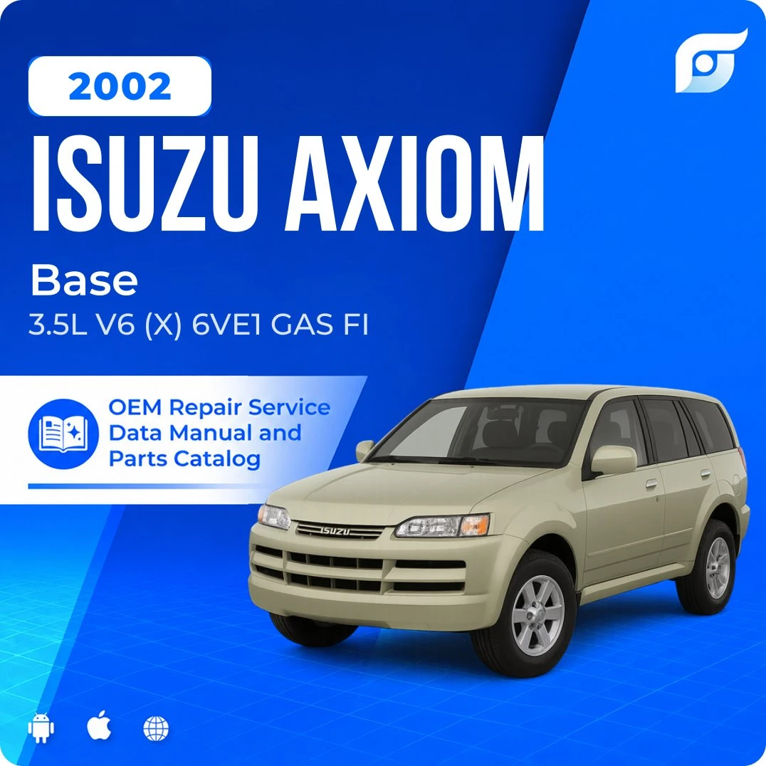 2002 Isuzu Axiom Base - OEM Repair Service Manual