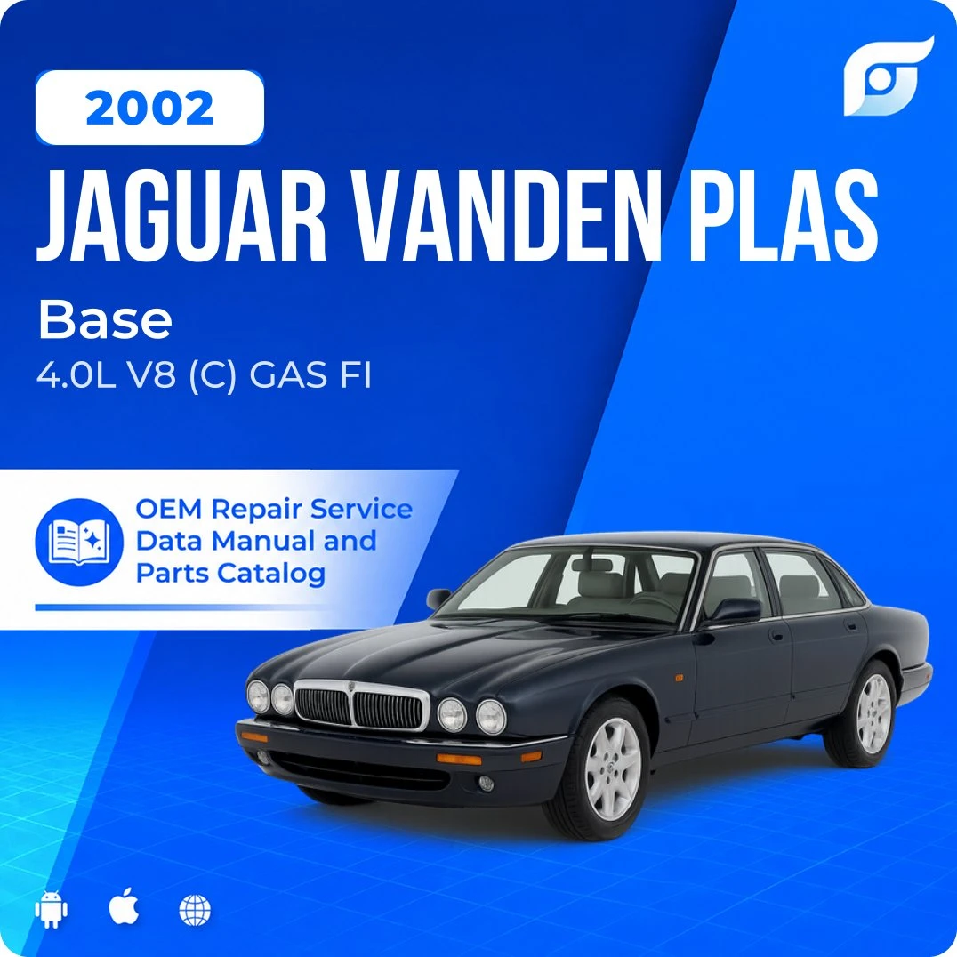 2002 Jaguar Vanden Plas Base - OEM Repair Service Manual