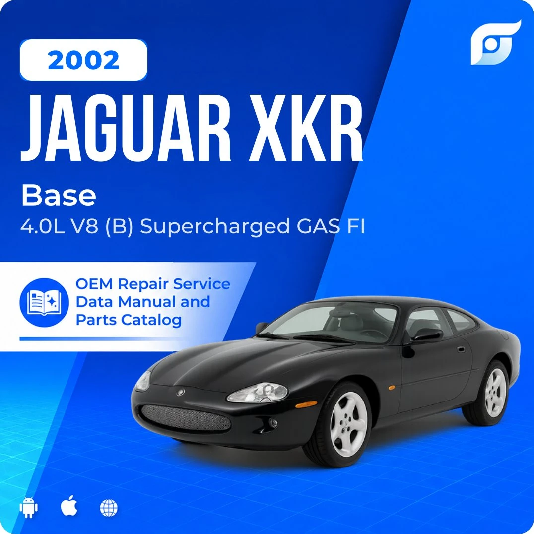 2002 Jaguar XKR Base - OEM Repair Service Manual