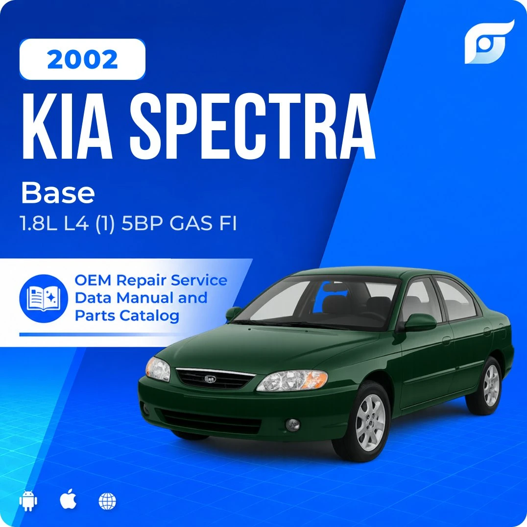 2002 Kia Spectra Base - OEM Repair Service Manual