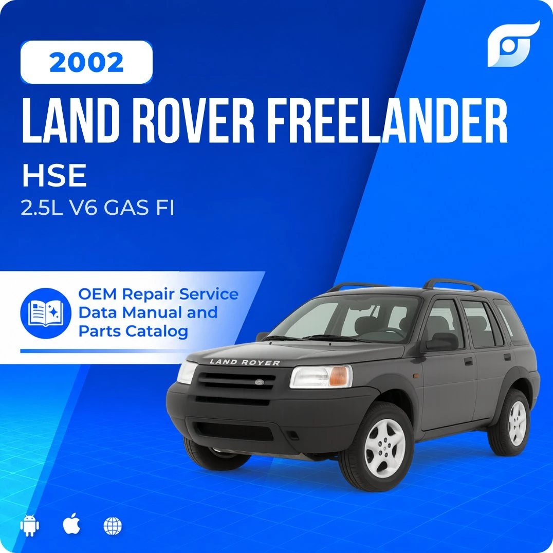2002 Land Rover Freelander HSE - OEM Repair Service Manual