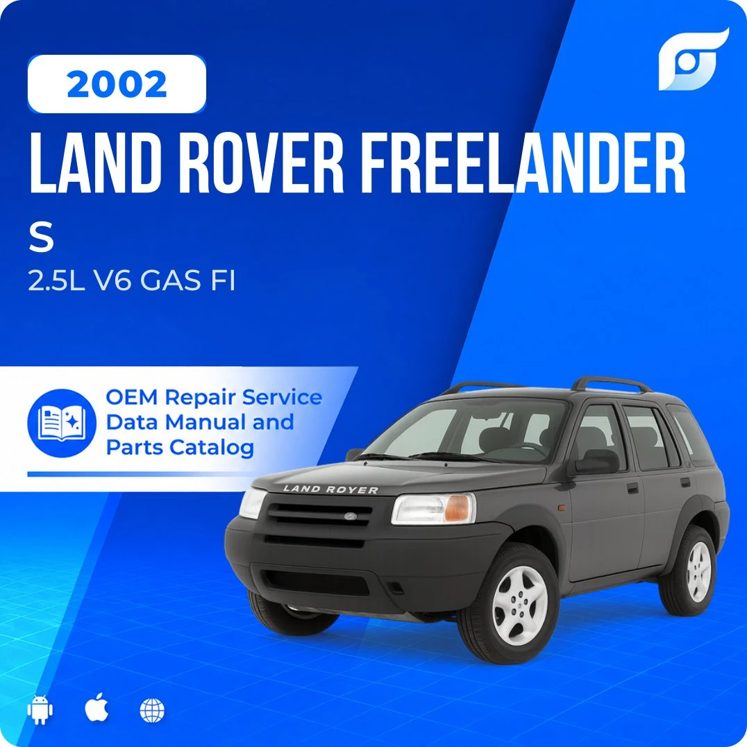 2002 Land Rover Freelander S - OEM Repair Service Manual