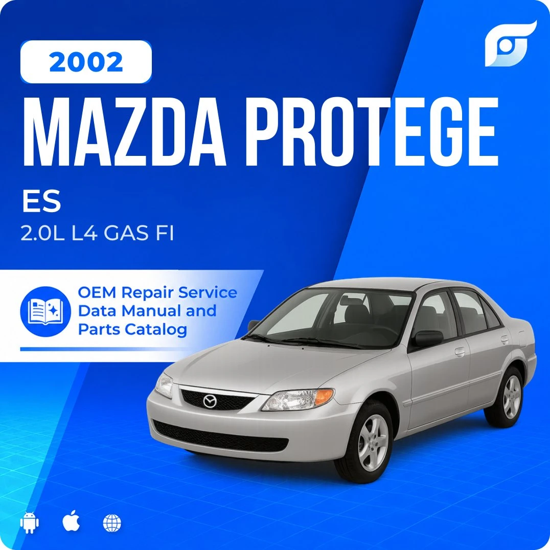 2002 Mazda Protege ES - OEM Repair Service Manual