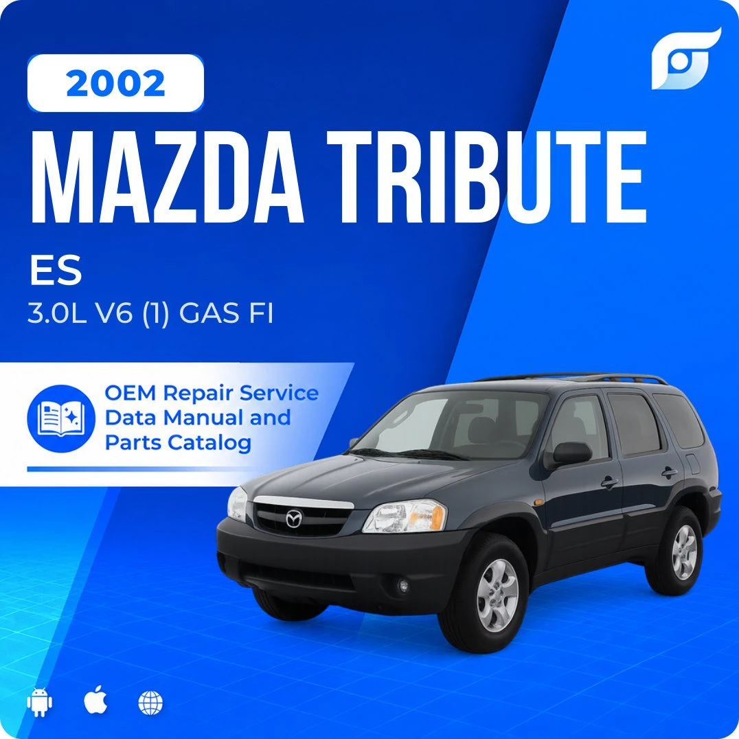 2002 Mazda Tribute ES - OEM Repair Service Manual