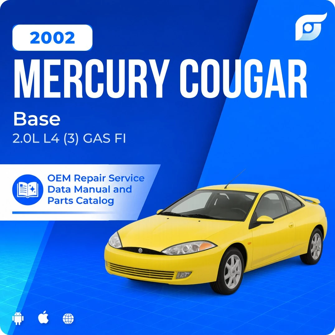 2002 Mercury Cougar Base - OEM Repair Service Manual