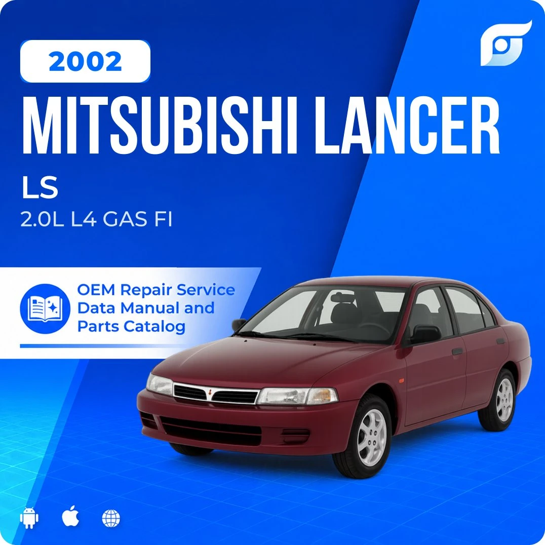 2002 Mitsubishi Lancer LS - OEM Repair Service Manual